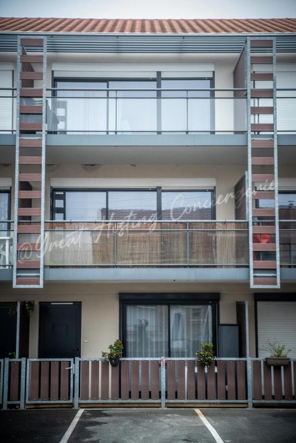 Le Samelie, Superbe Appartement Bray-Dunes Avec Stationnement Privatif Bagian luar foto